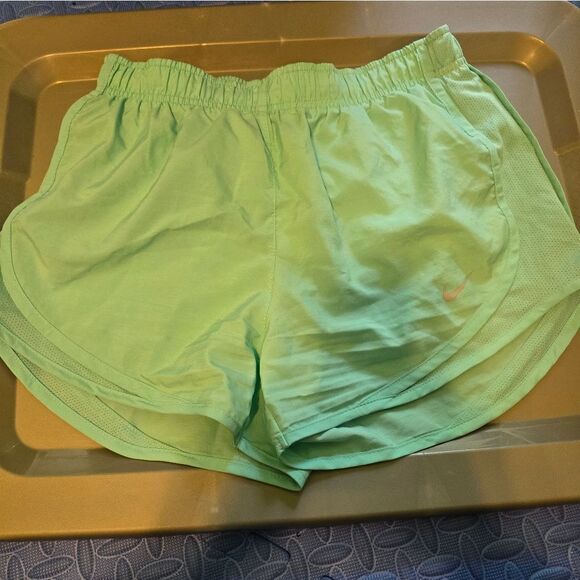 Nike Women's Dri-fit Tempo Shorts Size Small Aqua Blue - Picture 1 of 3